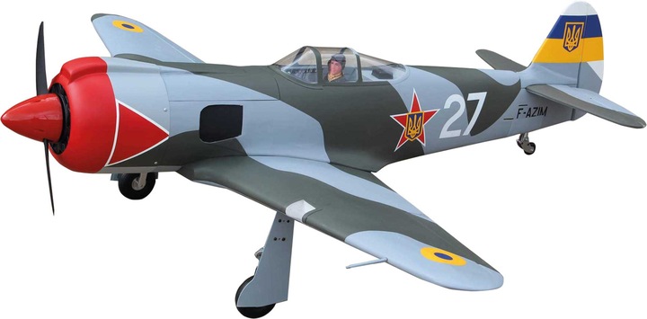 Seagull Models SG-Models ) YAK-3U 63" 20cc ARF WITHOUT retractable landing gear (Warbird)