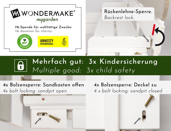 Image du produit Wondermake Arena1 avec bancs et couverture
