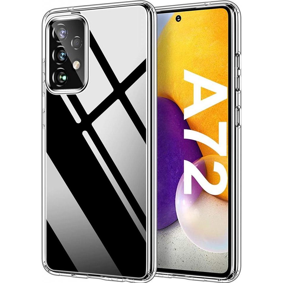 Screenguard Samsung Galaxy A72 Flexible TPU Clear Case (Samsung Galaxy A72), Smartphone Hülle, Transparent