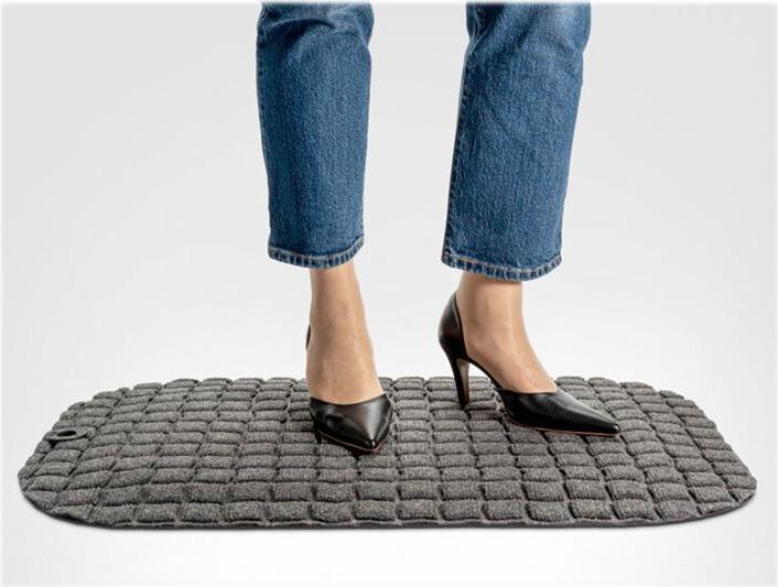 Actual product image Jobmate BRICK ståmatta 78x54cm grå