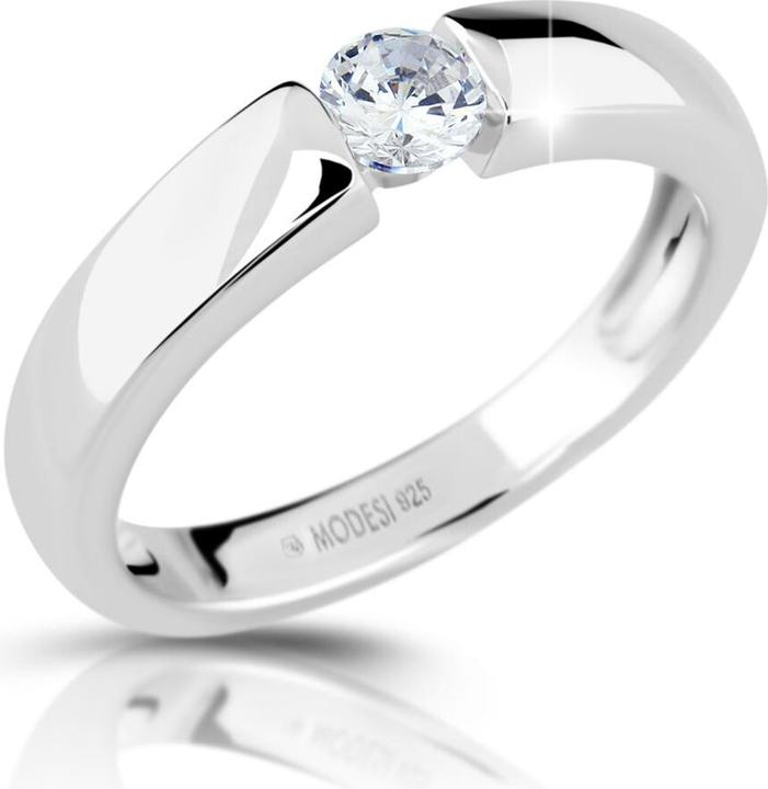 Produktbild Modesi Silver ring with cubic zirconia M01211 - Circuit: 56 mm (56, 925 Silber)