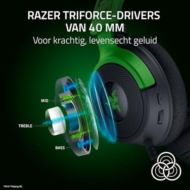 Produktbild Razer Headset Kraken V4 X Minecraft (Kabelgebunden)