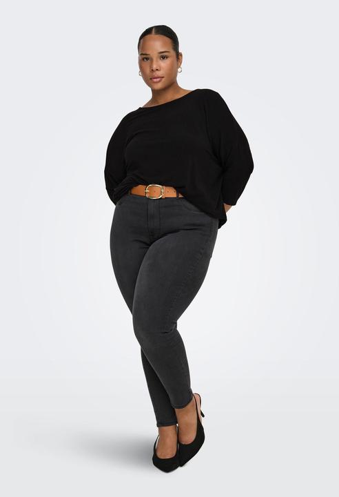 Actual product image Only Loose fit curvy top with 3/4 sleeves (54, XL)