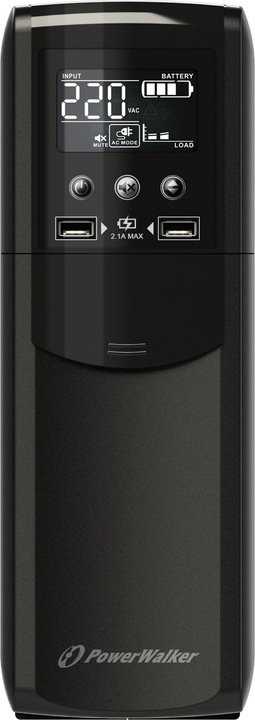 Image du produit Powerwalker VI 1500 CSW FR (1500 VA, 900 W, Line-interactive Onduleur)