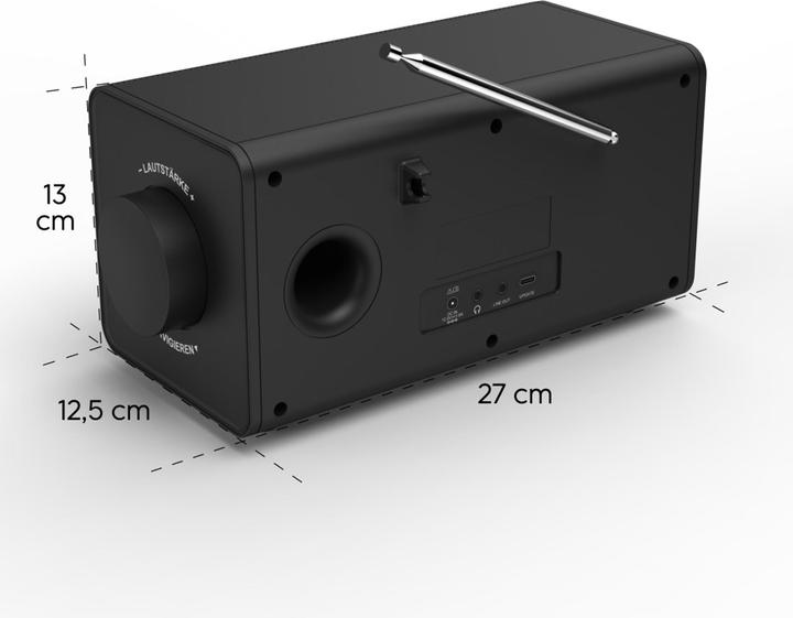 Produktbild Hama DR1001BT (FM, DAB+, DAB, Bluetooth)