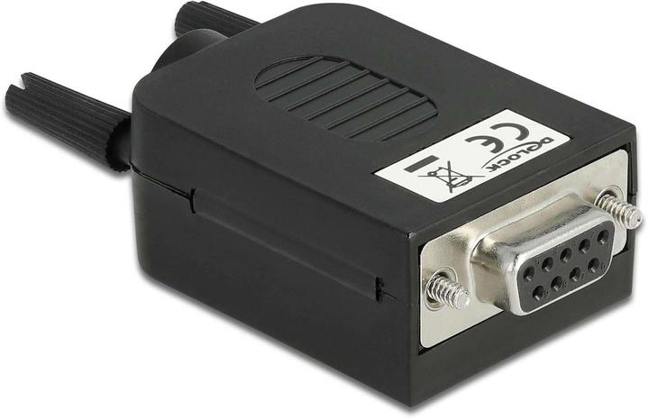 Actual product image Delock Adapter DB9 - terminal block socket, with housing (Sub-D 9, 5.18 cm)