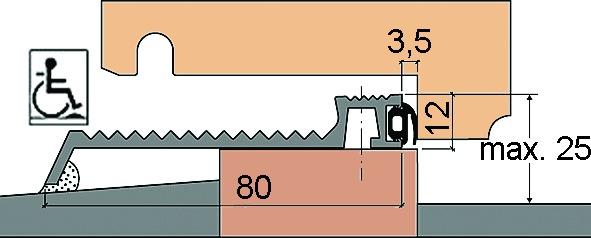 Immagine prodotto Hebgo Profili a soglia 167
