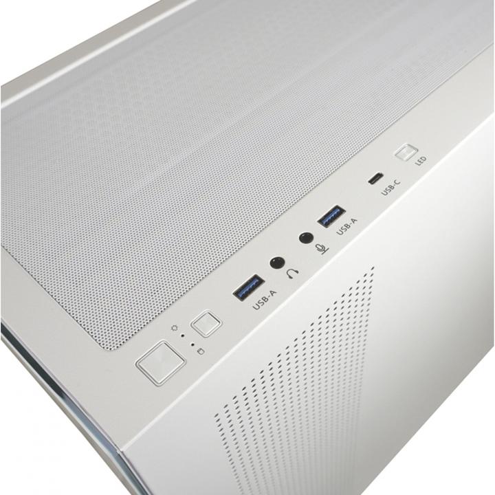 Produktbild LC-Power Gehï¿½use Gaming LC-715W-ON Seamless Pale X (Mini-ITX)