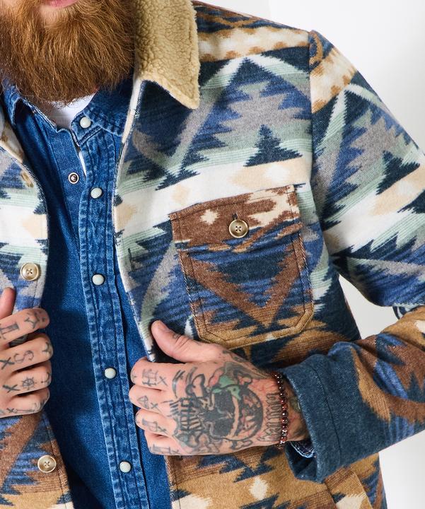 Produktbild Joe Browns Aztec Print Winter Overshirt (S)