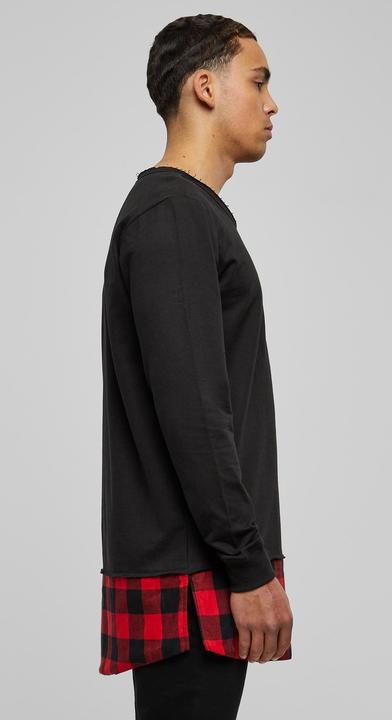 Produktbild Urban Classics Long Flanell Bottom Open Edge Crewneck (M)