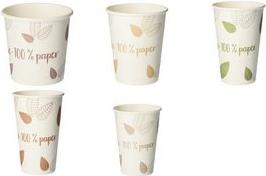 Productafbeelding Papstar Drinkbeker "puur" "NUL (80 x)