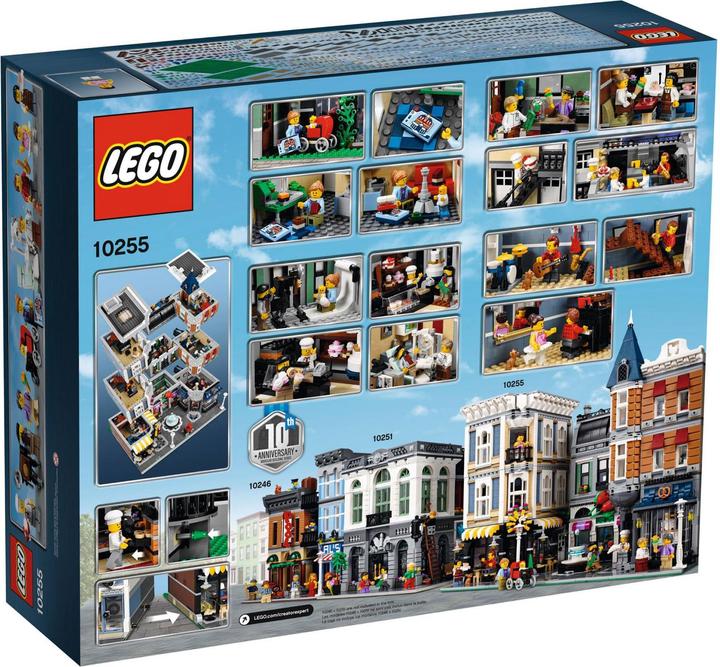 Produktbild LEGO Creator Expert End-Of-Live Set Assembly Square / Stadtleben - 10255 NEU! Teile 4002x (10255)