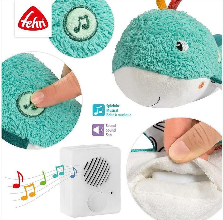 Image du produit Fehn Einschlafhilfe Wal Türkis