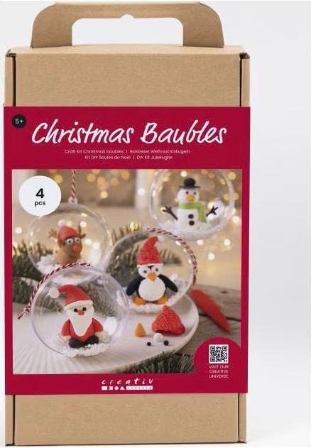 Produktbild Creativ Company Bastelset Weihnachtskugeln Modellieren