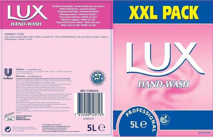 Produktbild Lux Professional Liquid Hand Soap 5l (Flüssigseife, 5000 ml)