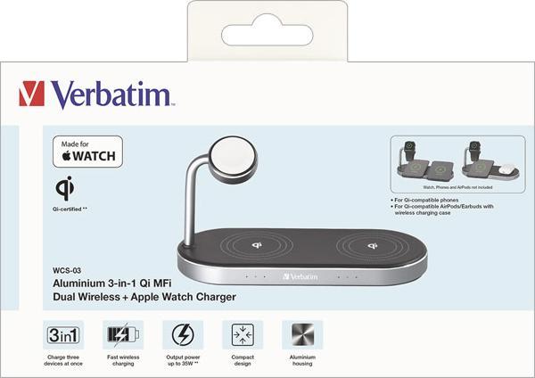 Actual product image Verbatim 3 in 1 Charger (35 W)