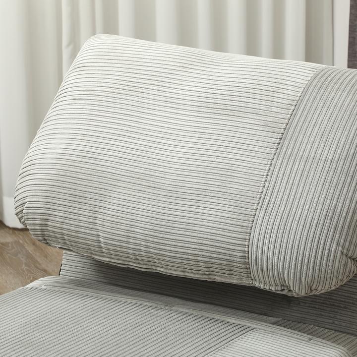 Produktbild Homcom Schlafsessel Polyester Grau