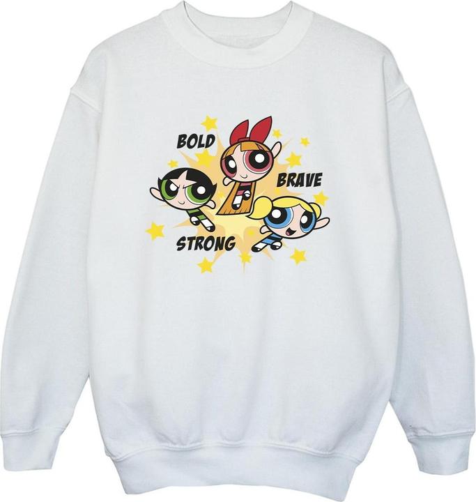 Produktbild The Powerpuff Girls Girls Bold Brave Strong Sweatshirt Jungen (128)