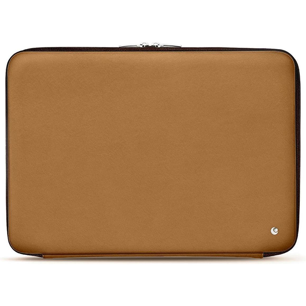 Noreve Lederhülle, Notebooktasche, Braun