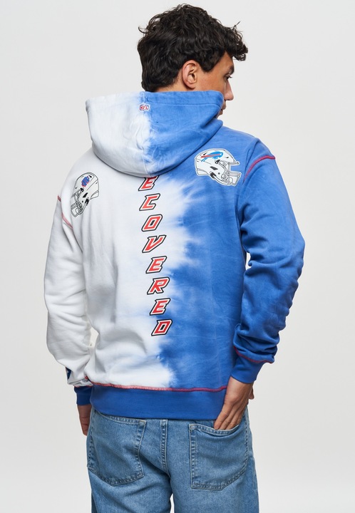 Produktbild Recovered Re:covered Fleece Hoody - INK DYE Buffalo Bills - XXL (XXL)