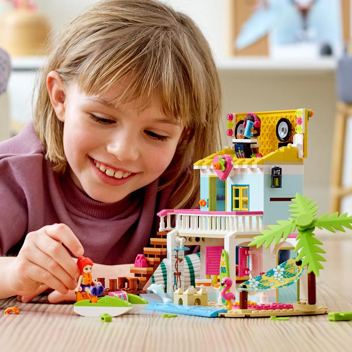 Produktbild LEGO Strandhaus mit Tretboot (41428, LEGO Friends)