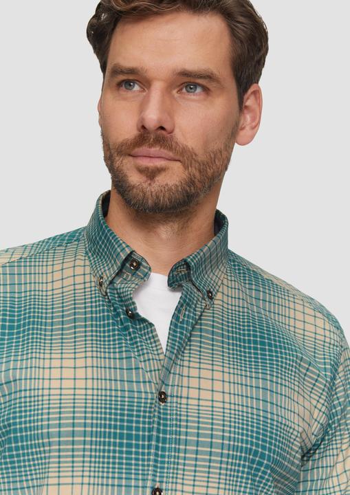 Immagine prodotto s.Oliver Hemd Regular Fit: Hemd aus Baumwollstretch mit Button-Down-Kragen (S)