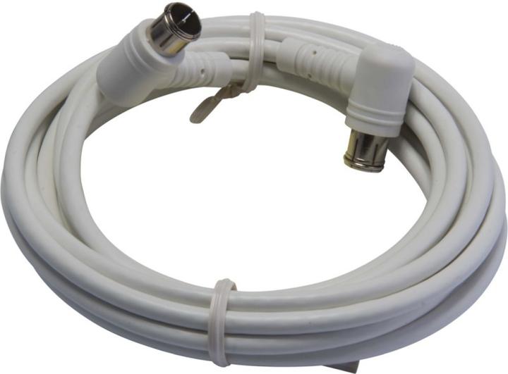 Actual product image Triax SATKABA+5.0M SAT connection cable 110 dB Quick-F-Angle (90 dB, Satellite cable)
