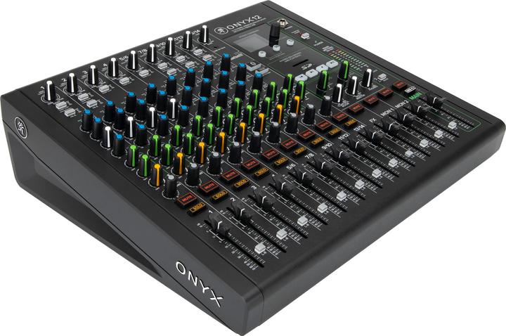 Mackie ONYX12 14-kanaals mengpaneel (Studio en live mixer)