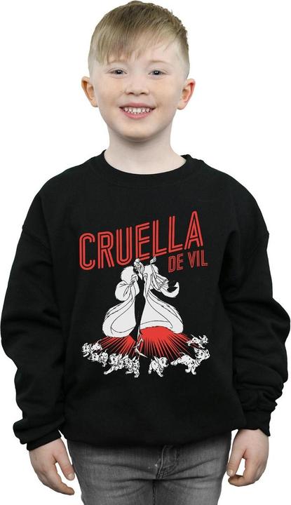 Produktbild Disney Cruella De Vil Dalmatians Sweatshirt Jungen (128)