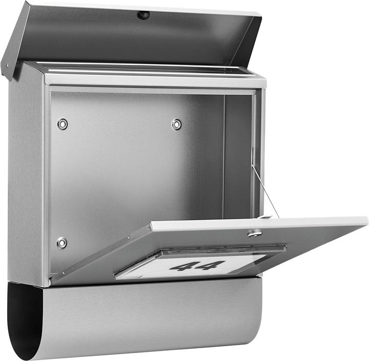 Image du produit Burg Wächter Boîte aux lettres en acier inoxydable Malaga 4400 NI
