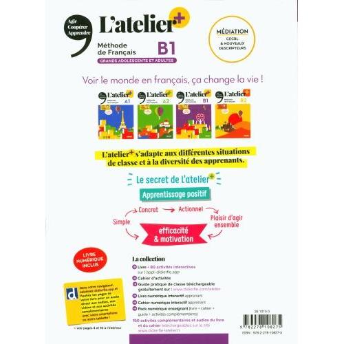 Thumbnail - L'atelier - Méthode de Français - Ausga, Schulbücher von Collectif