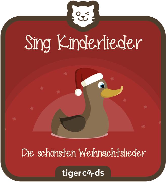 Produktbild Tigermedia tigercard - Sing Kinderlieder - Die schönsten Weihnachtslieder (Deutsch)