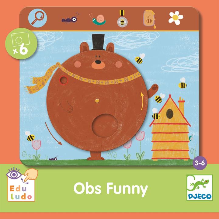 Immagine prodotto Djeco Eduludo Obs Funny (mult) (Multilingue)