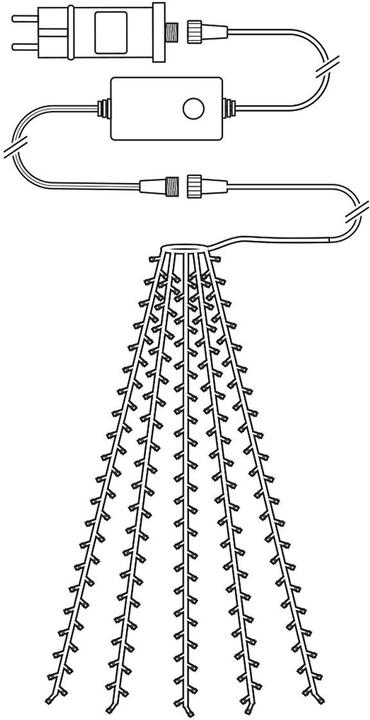 Image du produit Nedis SmartLife LED décoratives | Wi-Fi | Blanc chaud | 200 LED | 5 x 4 m | Android™ / IOS (Blanc chaud, Extérieur, Intérieur)