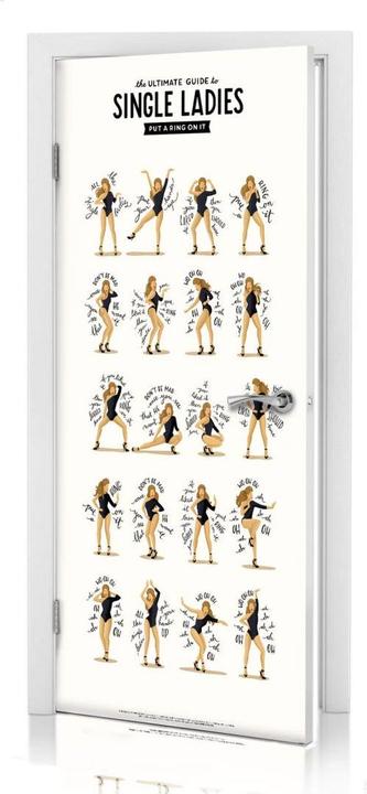 Immagine prodotto Trenddeko Tohmé - Single Ladies (101 x 220 cm)