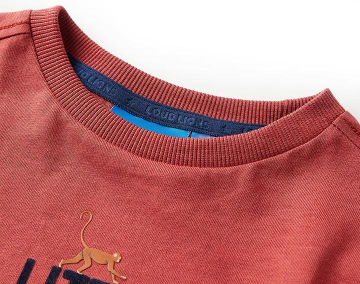 Immagine prodotto vidaXL Camicia da bambino a maniche lunghe color kaki scuro 140,Materiale: 100 (140)