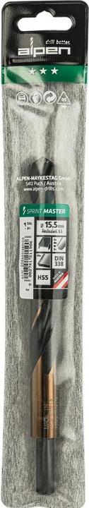 Actual product image Alpen Sprint drill Sprint Master (15.5 millimetres)