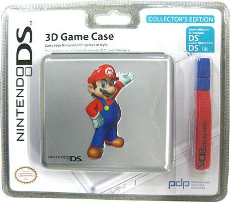 Pelican DSi NDS Case Per Giochi In Metallo Mario (NDS)