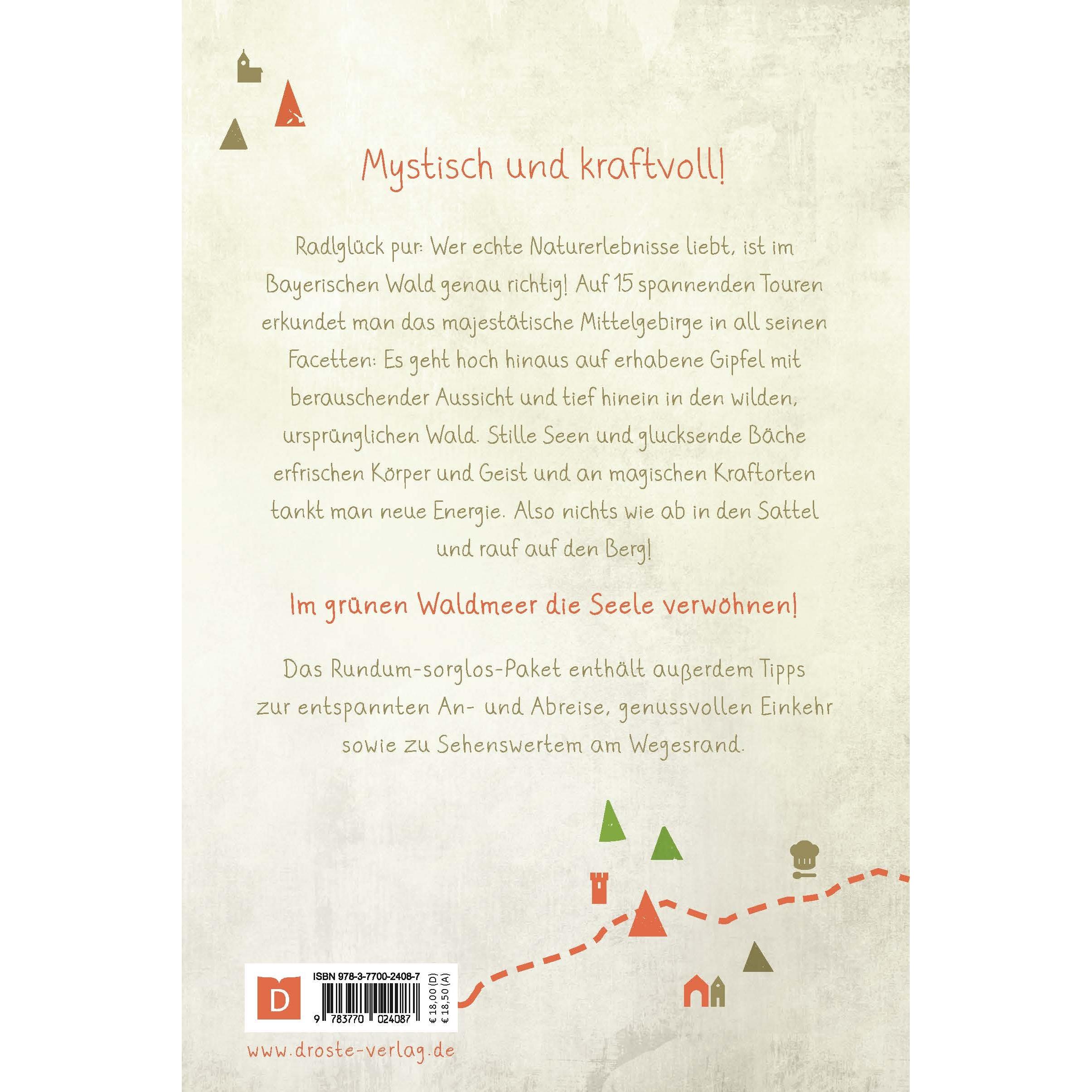 Thumbnail - Bayerischer Wald. Radeln für die Seele, Ratgeber von Sandra Schrönghammer, Gregor Wolf