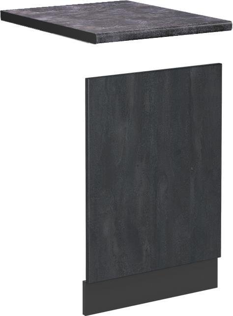 Anthrazit, Schwarz Beton