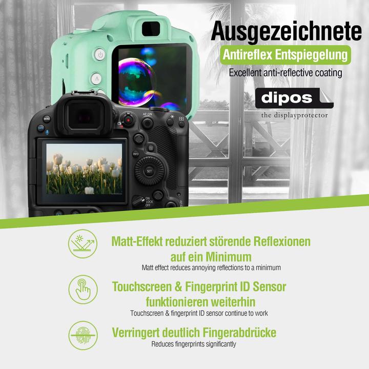 Produktbild Dipos Schutzfolie Matt für Sigma SD9 (Displayschutz)