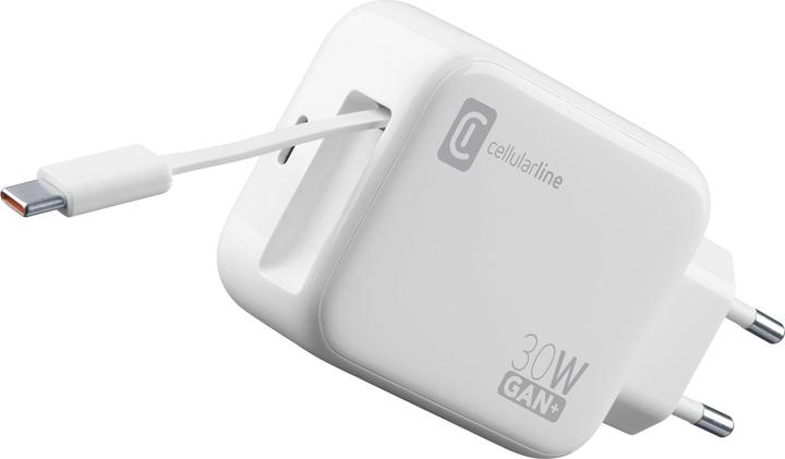 Produktbild Cellularline Retractable Power 30W (30 W, 2 Ports)