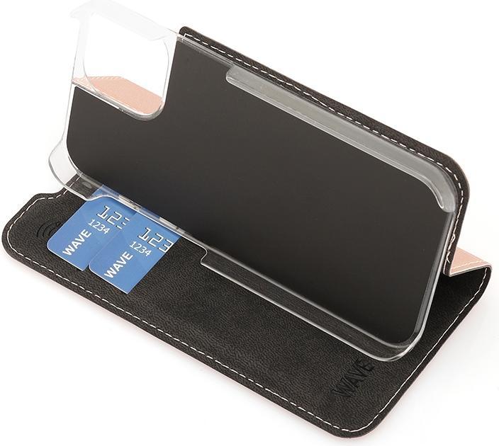 Image du produit Wave BookCase -suojakotelo, iPhone 13 mini, ruusukulta (Apple iPhone 13 mini)