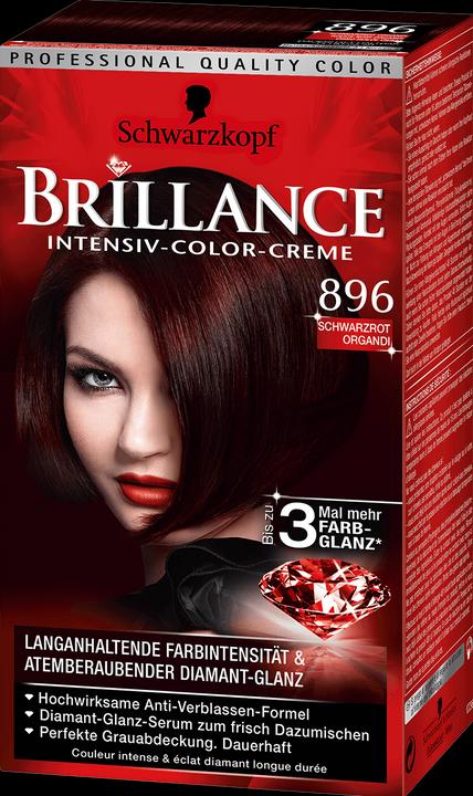 Schwarzkopf Brillance (896 schwarzrot)