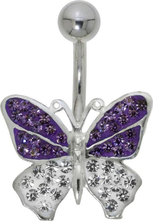 Produktbild Bijouteria Bauchpiercing (Edelstahl, Silber 925, Kristall)