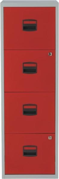 Productafbeelding Bisley Hangmappenkast PFA (41,5 x 40 x 128,5 cm)