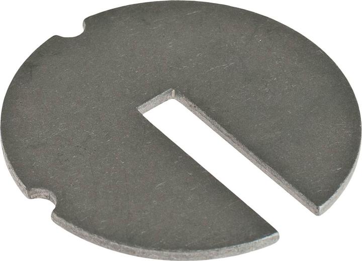 Actual product image Hegner Metal table insert with slot for M1/M2S/M-SE/M-Quick 00200092