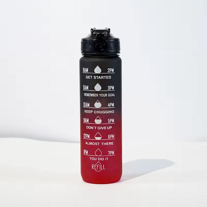 Produktbild ASMI Trinkflasche auslaufsicher mit Farbverlaufsdesign 1000 ml (1 l)