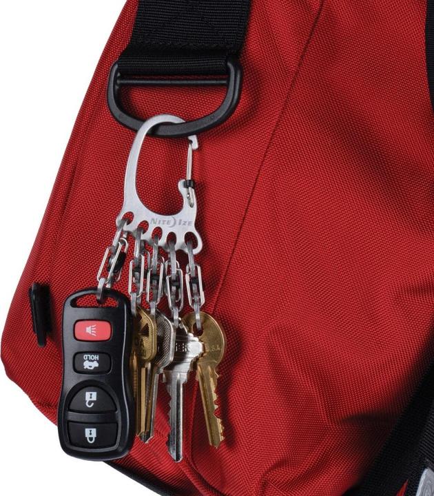 Produktbild Nite Ize BigFoot + 5 x Micro-Edelstahlkarabiner (KLKBF-11-R6)