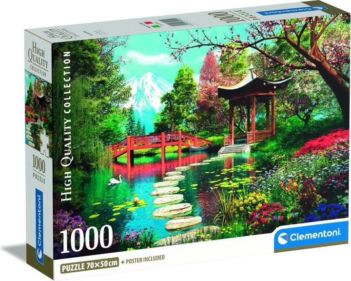 Actual product image Clementoni Fuji Garden (1000 pieces)
